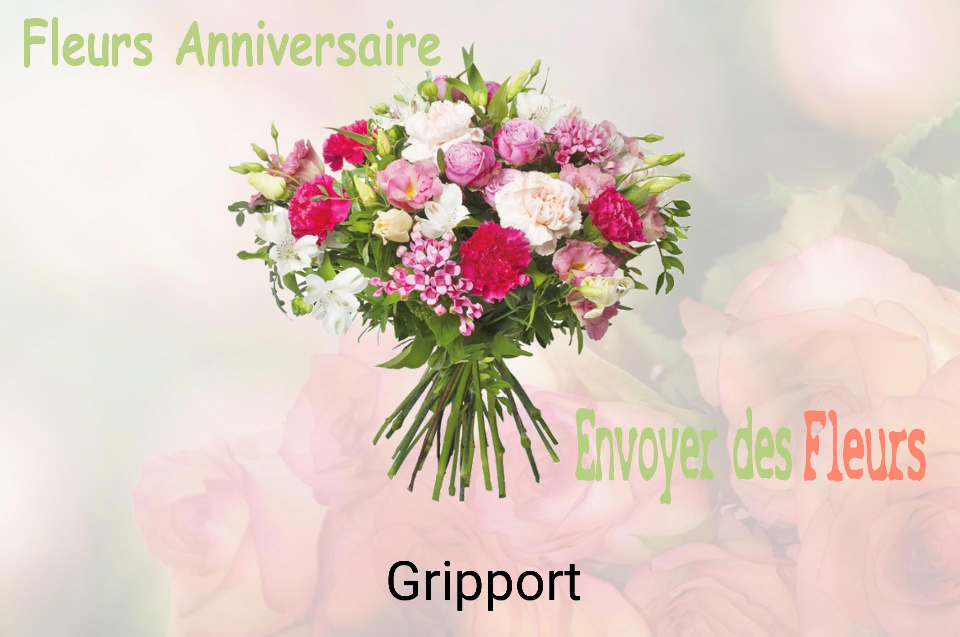 Bouquet de fleurs d’anniversaire livré à Gripport